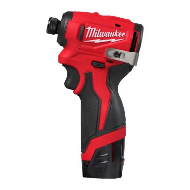 Milwaukee M12 BLIDRC-202C Slagskruetrækker med batteri og oplader