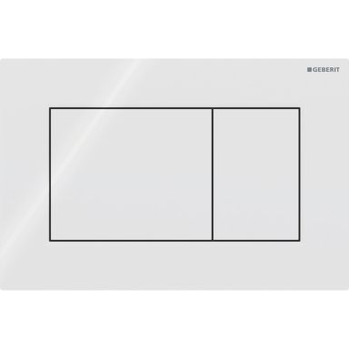 Geberit Sigma 01 Square Skylleplade plast