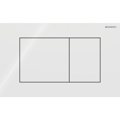 Geberit Sigma 40 115.629.SI.1 Spyleplate