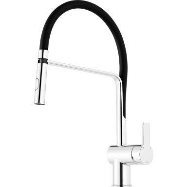 Mora LYNX 344081 Köksblandare flexibel pip, krom, G10