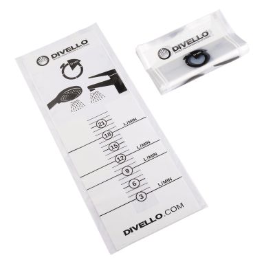 DIVELLO L/min Strømningsmålerpose 10-pack