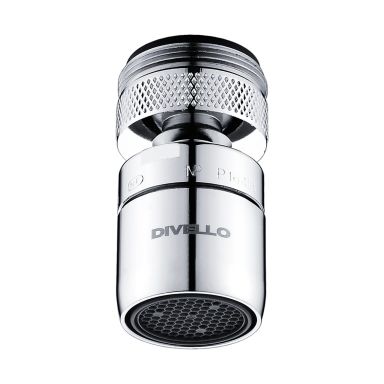 DIVELLO Basic M22+24 Strålsamlare med kulled, M22x1.0 + M24x1.0 mm