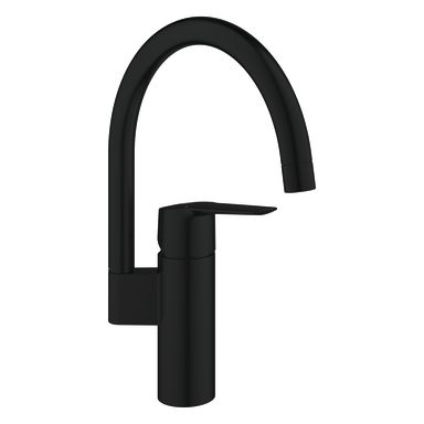 Grohe Start 304692430 Keittiöhana korkea juoksuputki, mattamusta