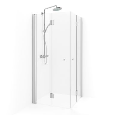 Macro Design Spirit Dusjhjørne for hjørne, vendbar