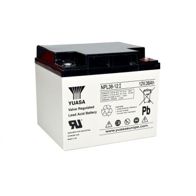 Yuasa NPL38-12I Batteri 12V, 38 Ah