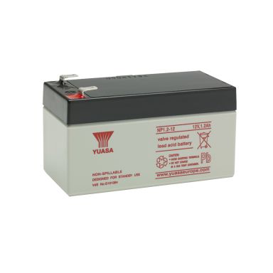 Yuasa NP1.2-12 Batteri 12V, 1,2 Ah