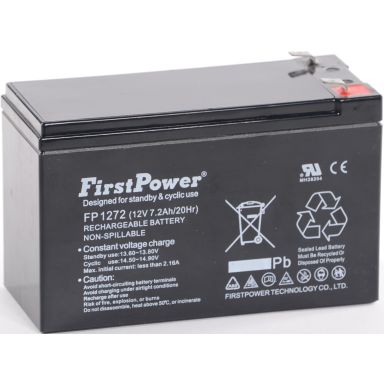 First Power FP1272 Batteri 12V, 7,2 Ah