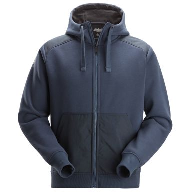 Snickers Workwear 2875-9596 Huvtröja marinblå, helzip