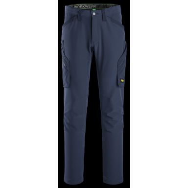 Snickers Workwear 6873-9595 FlexiWork Arbetsbyxa marinblå