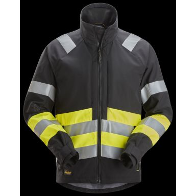 Snickers Workwear 1534-0466 Työtakki huomioväri, musta/keltainen