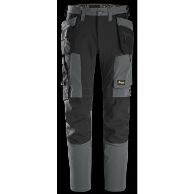 Snickers Workwear 6218 Taljebukser grå/sort
