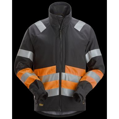 Snickers Workwear 1534-0455 Työtakki huomioväri, musta/oranssi