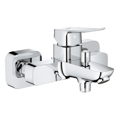 Grohe Dice Badekarsbatteri spak opp, krom