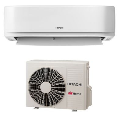 Hitachi airHome 800 25 Luftvärmepump 4,4 kW maxeffekt, SCOP 5,2, 5 års garanti