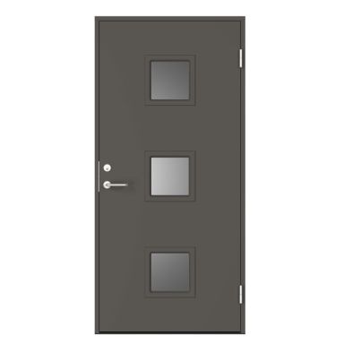 Swedoor C7060 Ytterdörr mörkgrå (S 7000-N)