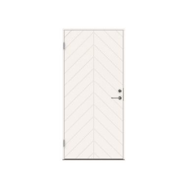 Swedoor P-1300 Ytterdörr vit (S 0502-Y)