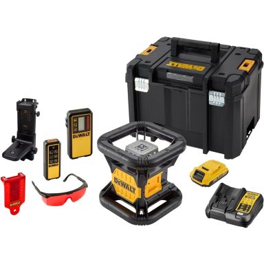 Dewalt DCE079D1R-QW Pyörivä laser punainen
