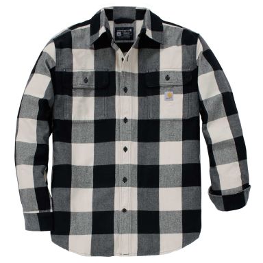 Carhartt 107013A16-S Flanellskjorta Trippelsydd, plaggtvättad och i borstad flanell