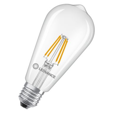 LEDVANCE Edison Performance LED-lampe 3,4 W, 470 lm, 2700 K, E27, ikke dæmpbar
