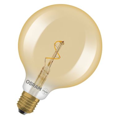Osram SPIRAL GLOB 125 GULD LED-lampa E27, 1,8 W, 30 lm