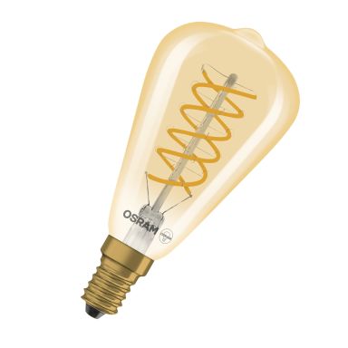 Osram SPIRAL EDISON DIM GULD LED-lampa E14