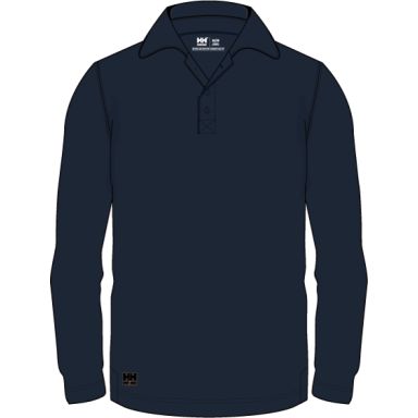 Helly Hansen Workwear Tech 79250-592 Tröja med krage, marinblå