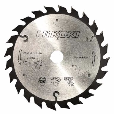 HiKOKI 60355033 Sågklinga 165x1,6x20mm, 24T