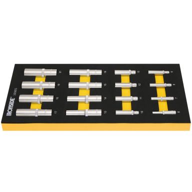 Ironside 103831 Bitspipesett 1/4", 1/2" piper, lange