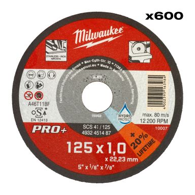 Milwaukee 4932500580 Kapskive SCS41/125X1 PRO+ 600P