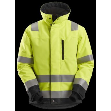 Snickers Workwear 1130-6604 Vinterjakke varsel, gul/svart