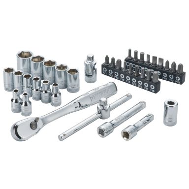 Dewalt DWMT19238-1 Pipenøkkelsett 37 deler
