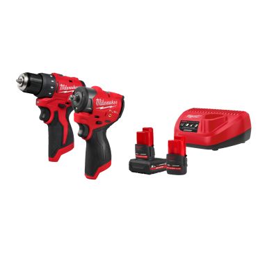Milwaukee FPP2SE-522 Kombisett med batteri og lader