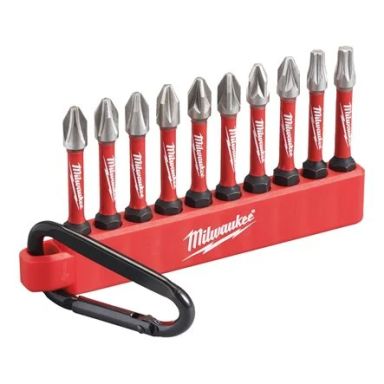 Milwaukee 4932492939 SHOCKWAVE™ -ruuvauskärkisarja 10 osaa