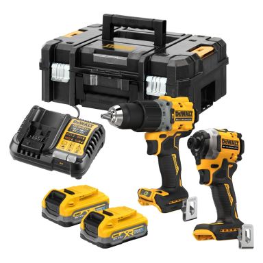 Dewalt DCK2050S2T-QW Kombisett med batteri og lader