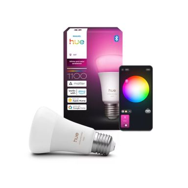 Philips Hue Huewca 929003853501 Lyskilde E27, 8,1W, 1100 lm, RGBW