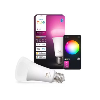 Philips Hue Huewca 929003853601 Lyskilde E27, 11,8W, 1600 lm, RGBW