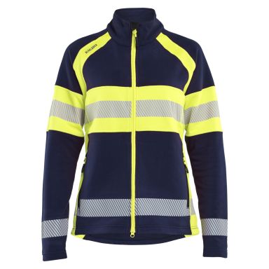 Blåkläder 4718-1010 Fleecejakke varsel klasse 1, mikrofleece, dame