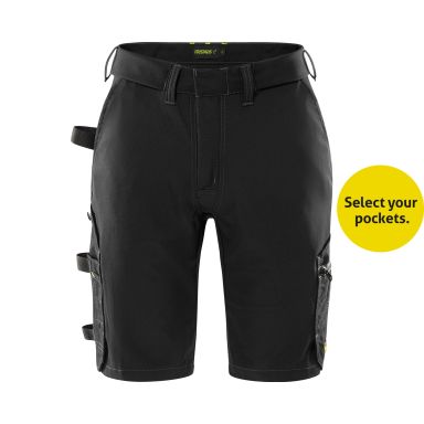 Fristads 2804 GHST Flex Arbetsshorts svart, dam