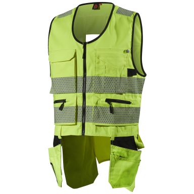 L.Brador 2040PB Varselväst hi-vis gul, klass 2