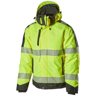 L.Brador 2121P Vinterjacka hi-vis gul, klass 3