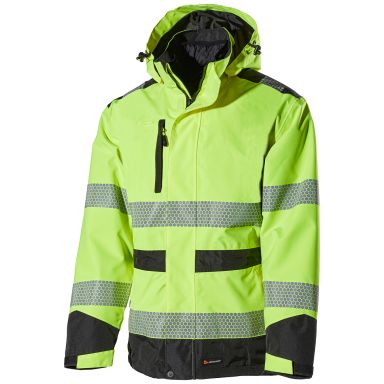 L.Brador 2122P Skaljacka hi-vis gul, klass 3