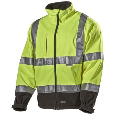 L.Brador 289P Softshelljacka hi-vis gul, klass 2