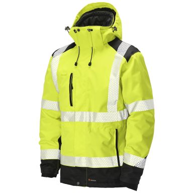 L.Brador 430P Vinterjacka hi-vis gul, klass 3