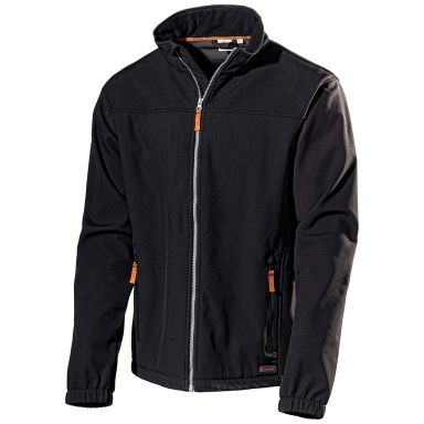 L.Brador 554P Softshelljacka svart