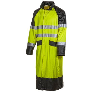 L.Brador 914PU Regnjacka hi-vis gul, klass 2