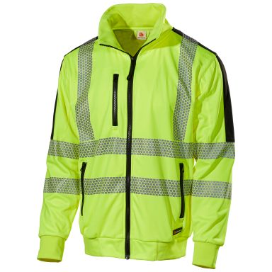 L.Brador 6122P Varseltröja svart/hi-vis gul, klass 3