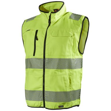 L.Brador 2041PB Varselväst hi-vis gul, klass 1