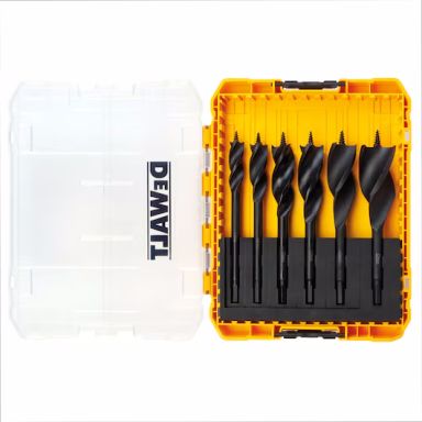Dewalt DT90238-QZ Träspiralborrsats 152 mm, 3-skär, 6 delar