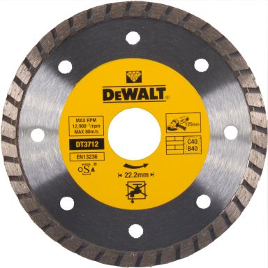 Dewalt DT3712-QZ Diamantkapskive 125 mm, turbo