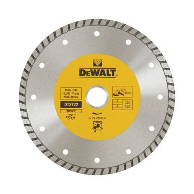 Dewalt DT3722-QZ Diamantkapskive 180 mm, turbo